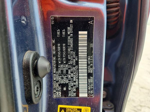 2016 TOYOTA HIGHLANDER Base/Hybrid