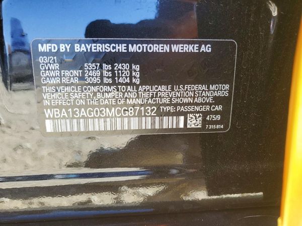 2021 BMW 530E