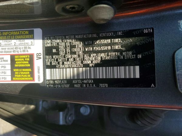2014 TOYOTA VENZA XLE