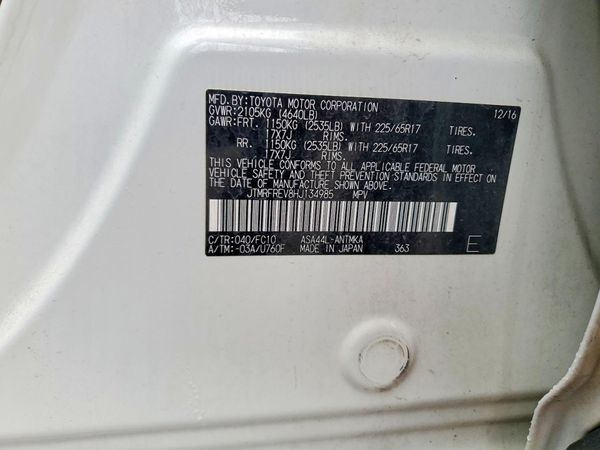 2017 TOYOTA RAV4