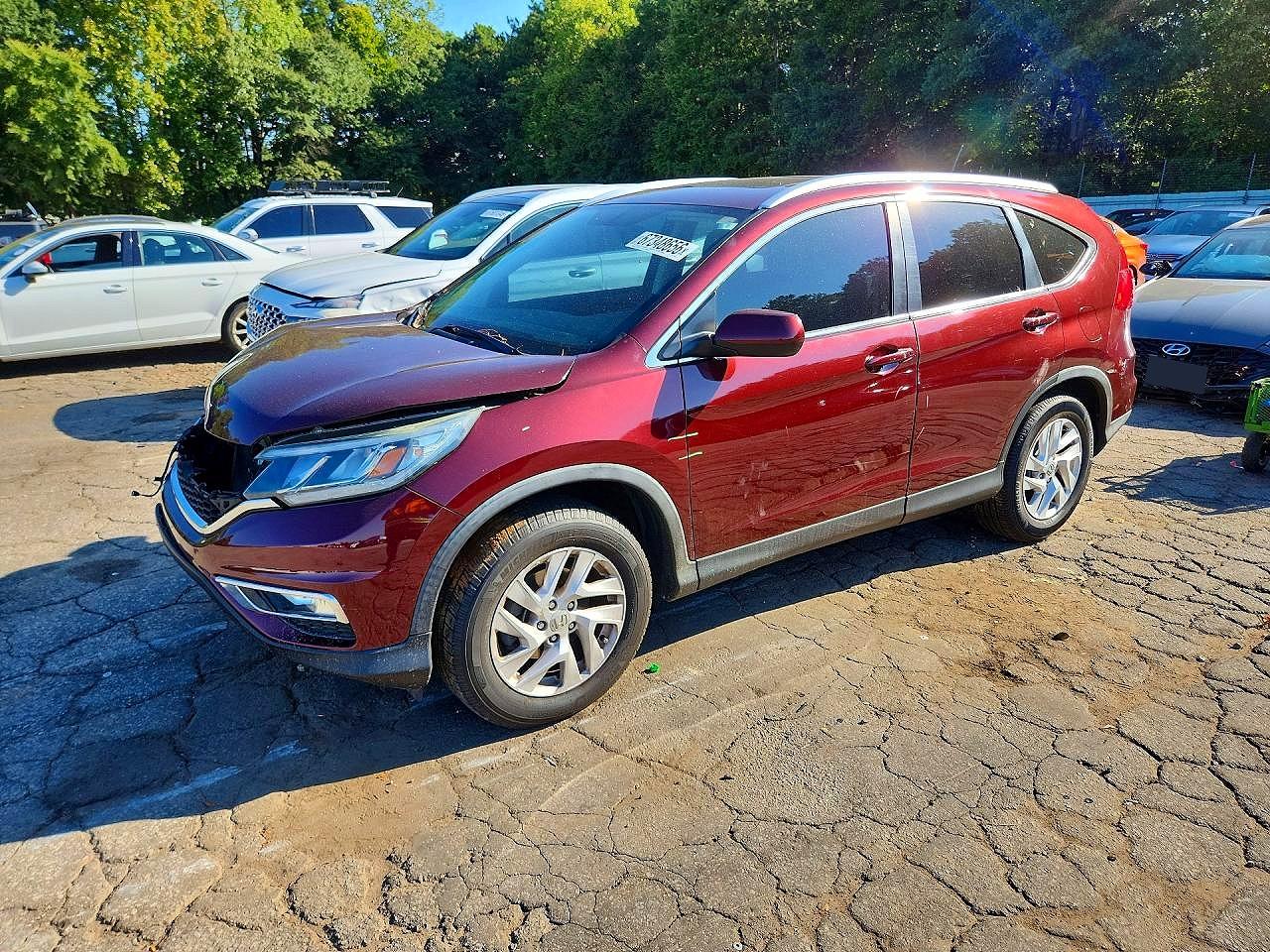 2016 HONDA CRV EX-L — Front 3/4