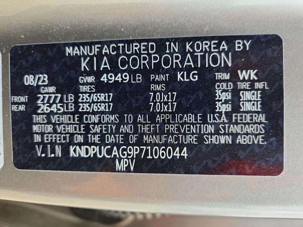 2023 KIA SPORTAGE