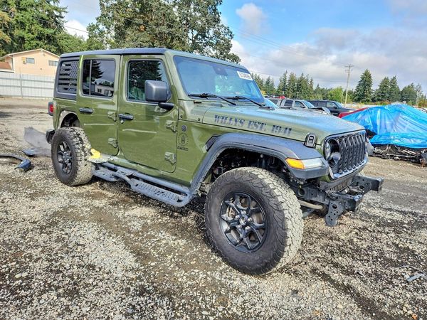 2024 JEEP WRANGLER 4-DOOR SPORT 4XE — Passenger 3/4