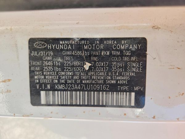 2020 HYUNDAI TUCSON