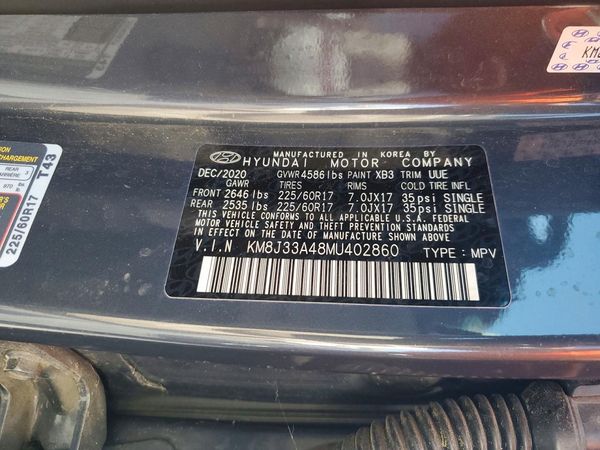 2021 HYUNDAI TUCSON