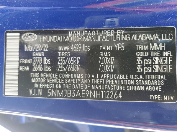 2022 HYUNDAI TUCSON
