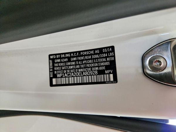 2014 PORSCHE CAYENNE Turbo