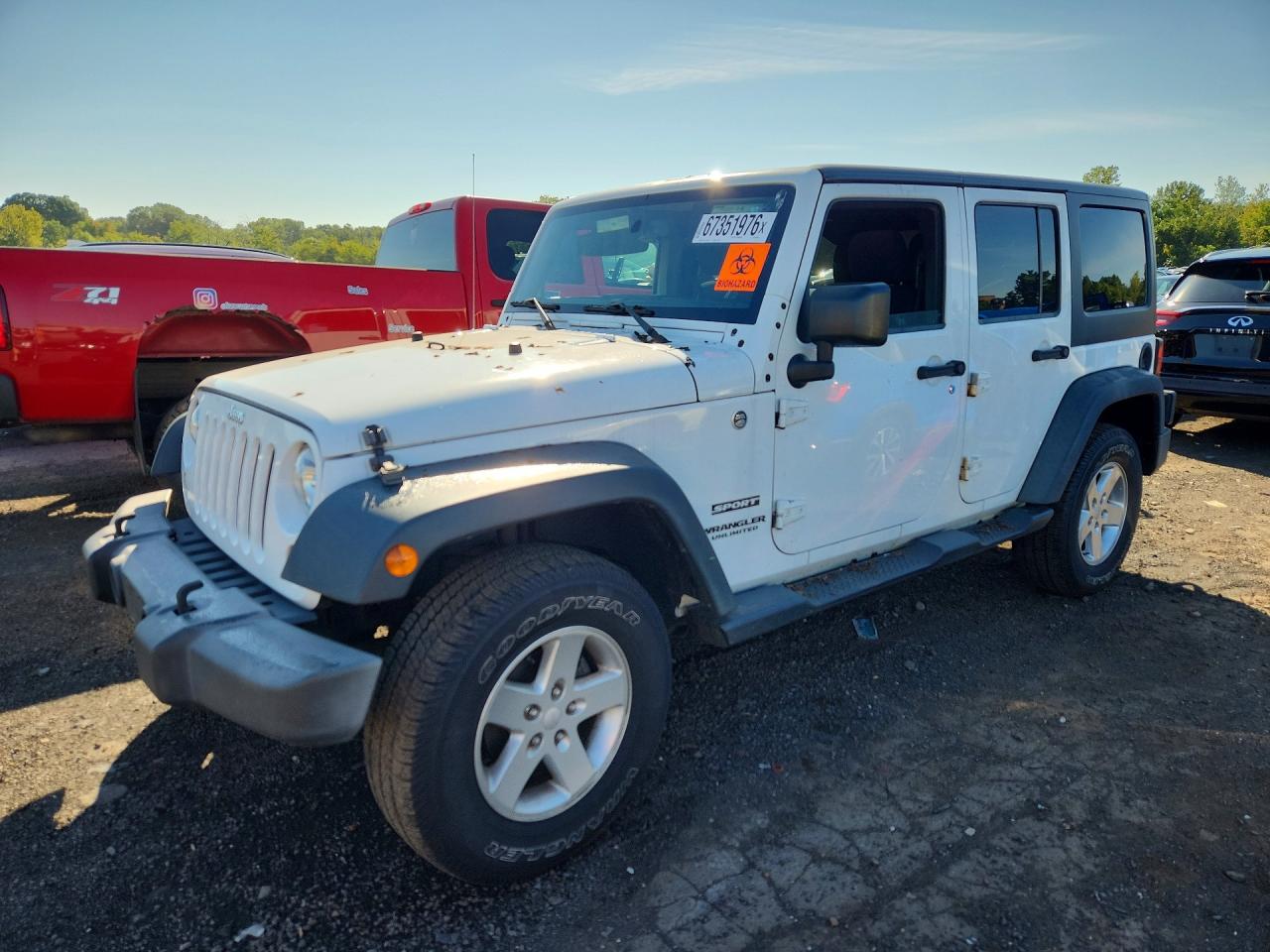 2015 JEEP WRANGLER Sport — Front 3/4
