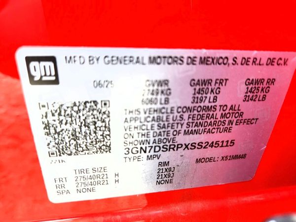 2025 CHEVROLET EQUINOX RS — VINS