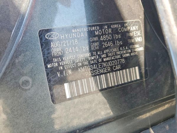 2019 GENESIS G70