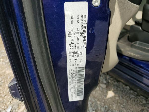2015 DODGE GRAND CARAVAN