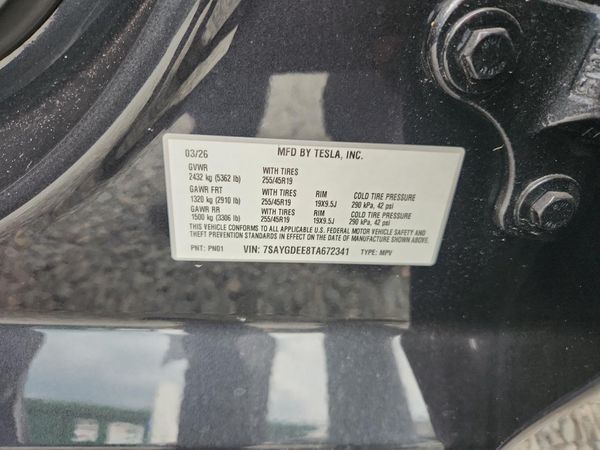 2026 TESLA MODEL Y