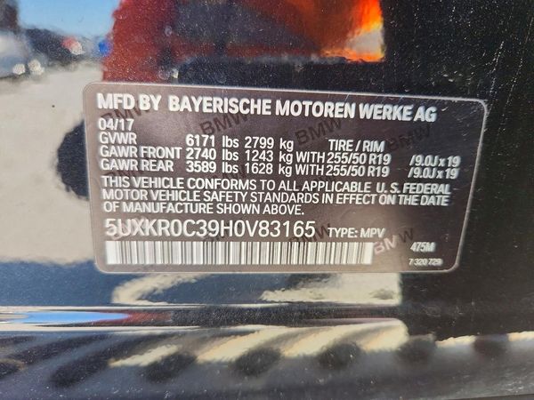 2017 BMW X5