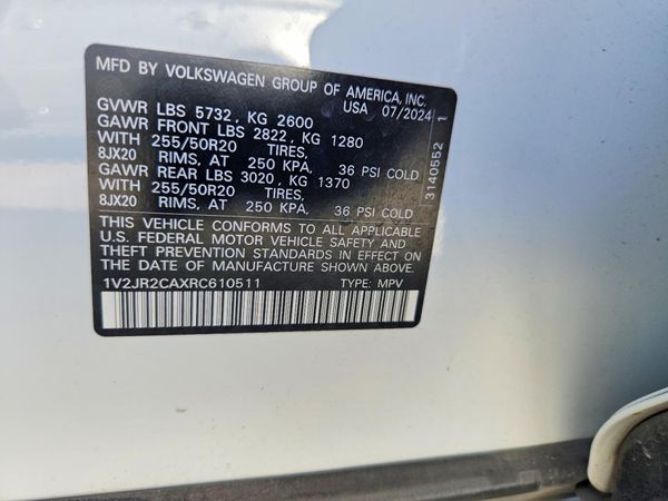 2024 VOLKSWAGEN ATLAS