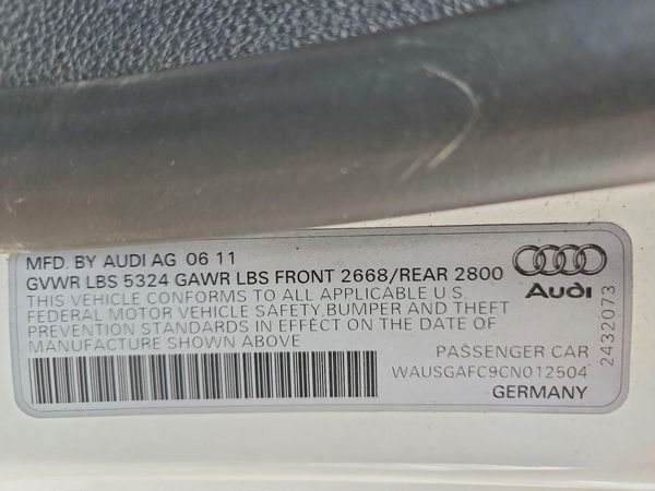2012 AUDI A7