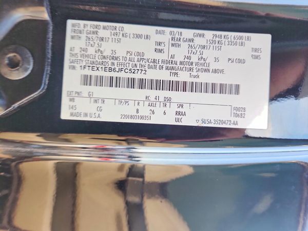 2018 FORD F150