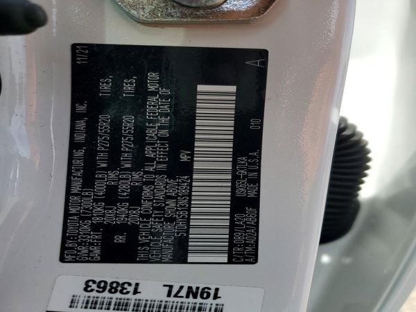 2022 TOYOTA SEQUOIA Night Shade