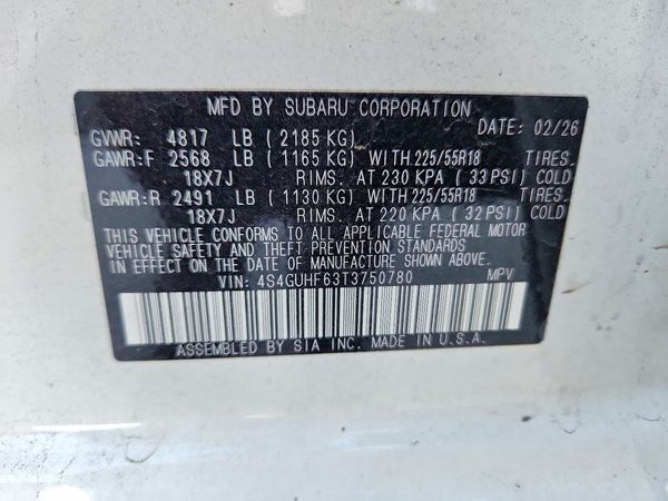 2026 SUBARU CROSSTREK Sport