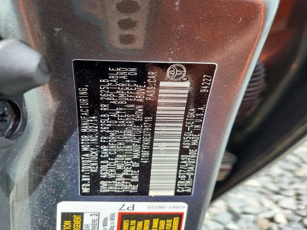 2014 TOYOTA CAMRY