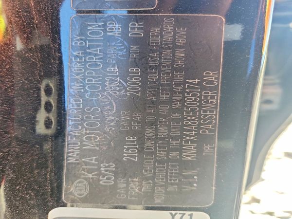 2014 KIA FORTE