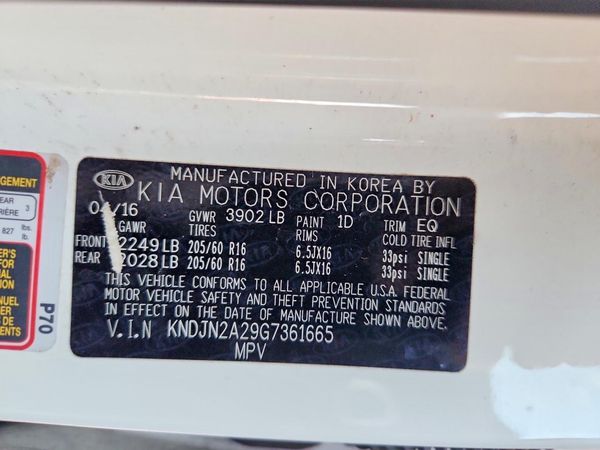 2016 KIA SOUL