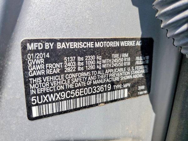 2014 BMW X3 xDrive28i