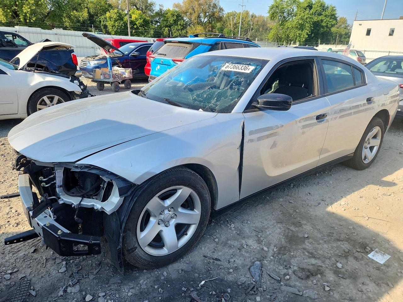 2021 DODGE CHARGER Police — Front 3/4