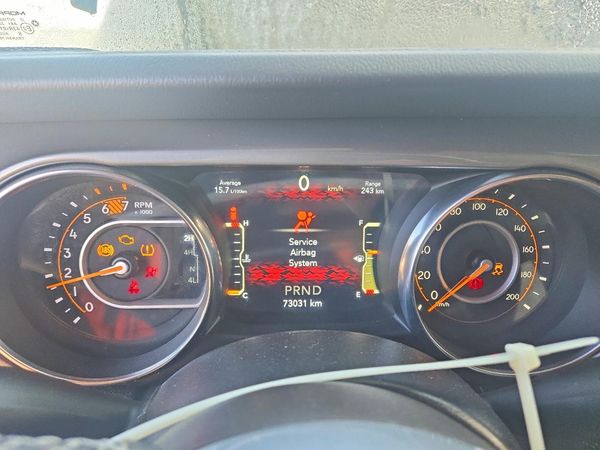 2022 JEEP WRANGLER UNLIMITED Unlimited Sahara — ODOM
