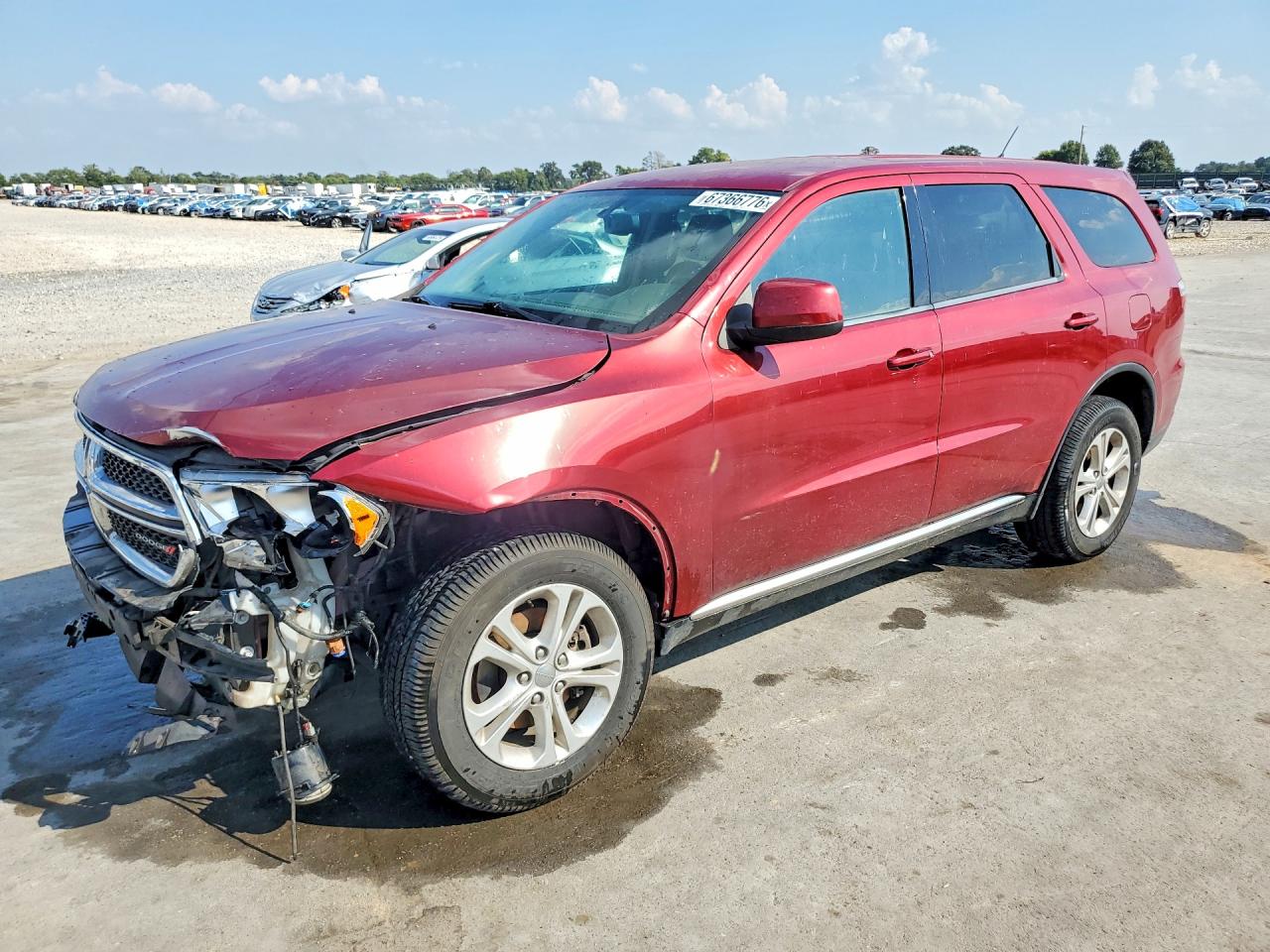 2013 DODGE DURANGO — Front 3/4