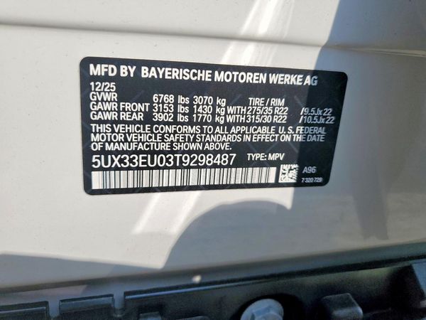 2026 BMW X5 M60i