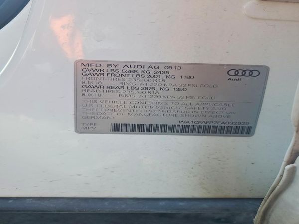 2014 AUDI Q5
