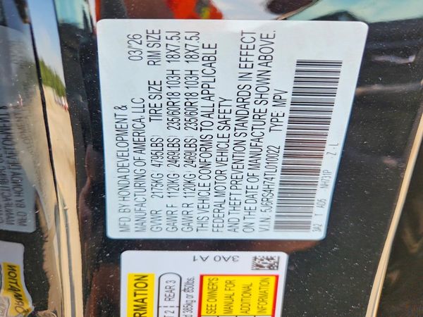 2026 HONDA CR-V