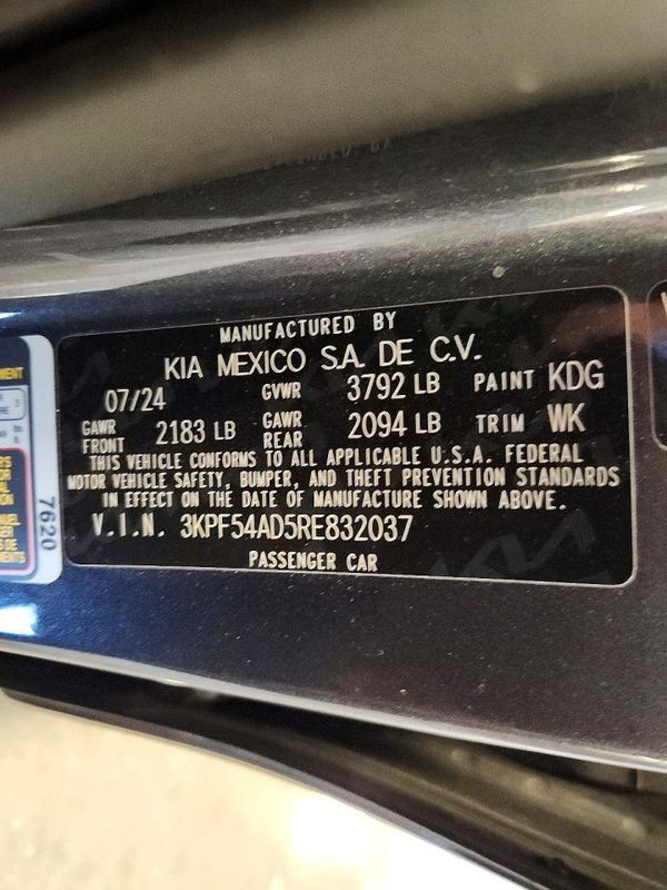 2024 KIA FORTE