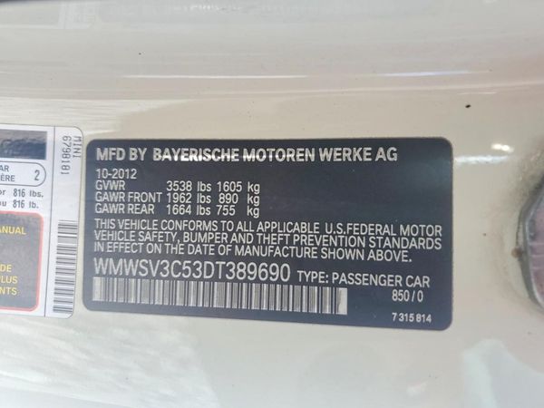 2013 MINI COOPER