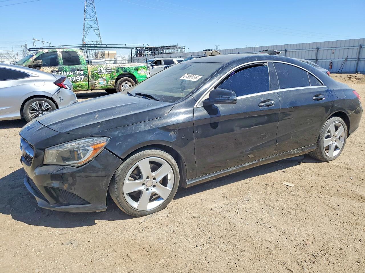 2014 MERCEDES-BENZ CLA-CLASS CLA250 — Front 3/4