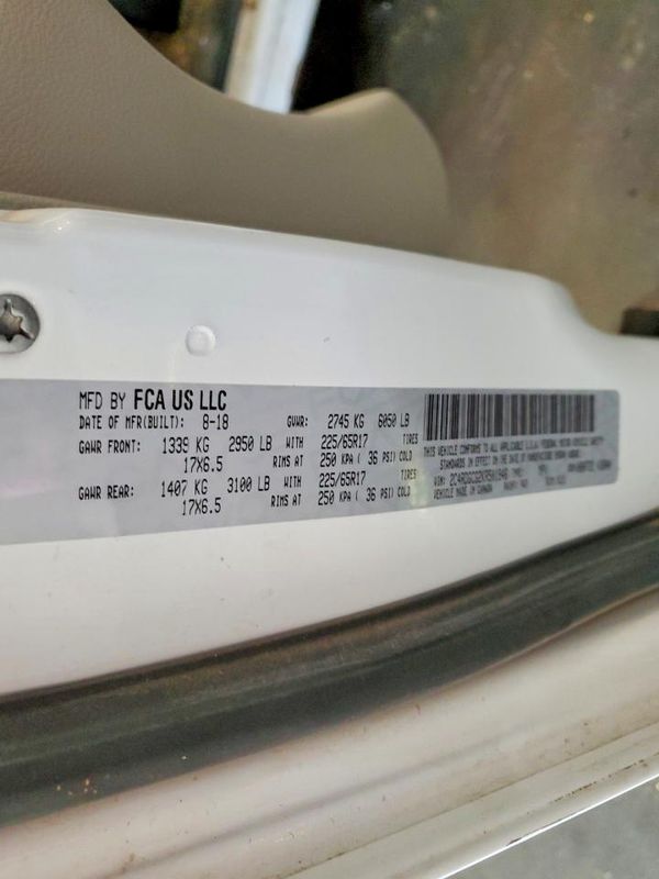 2019 DODGE GRAND CARAVAN