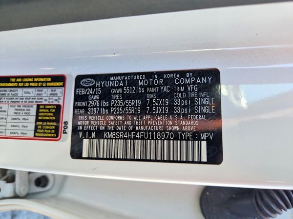2015 HYUNDAI SANTA FE