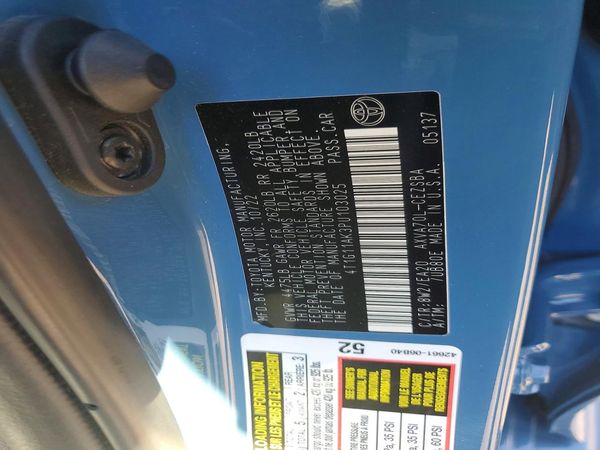 2023 TOYOTA CAMRY SE — VINS