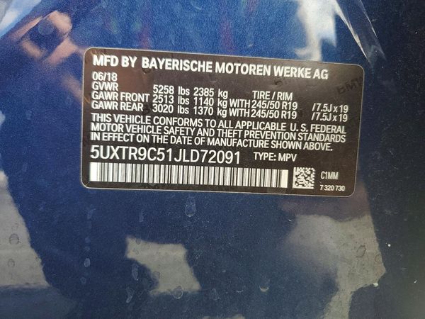 2018 BMW X3 sDrive30i