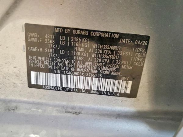 2026 SUBARU CROSSTREK Premium