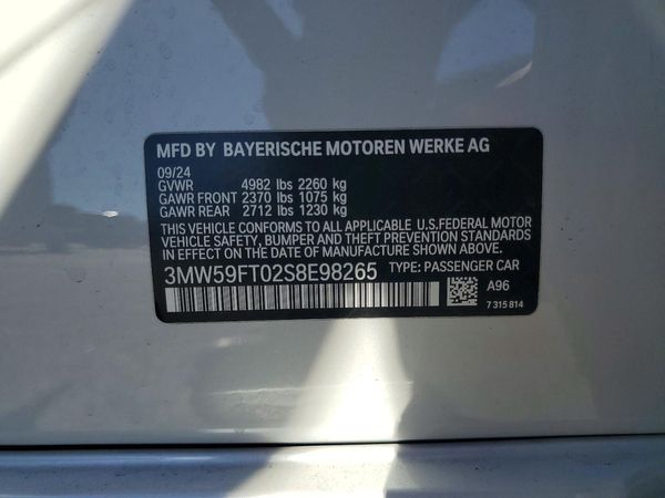 2025 BMW M340I