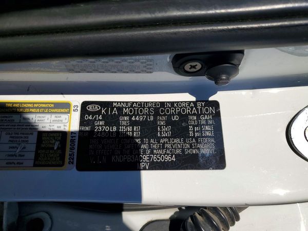 2014 KIA SPORTAGE
