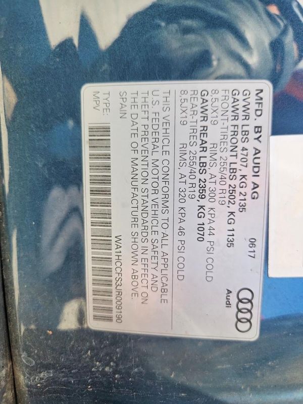 2018 AUDI Q3