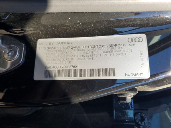 2017 AUDI A3