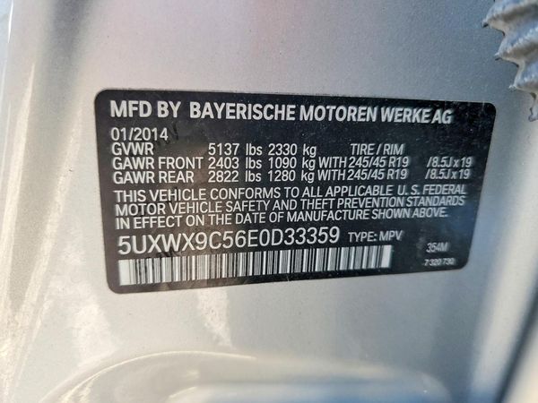 2014 BMW X3