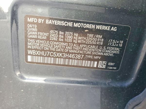 2019 BMW X1 sDrive28i