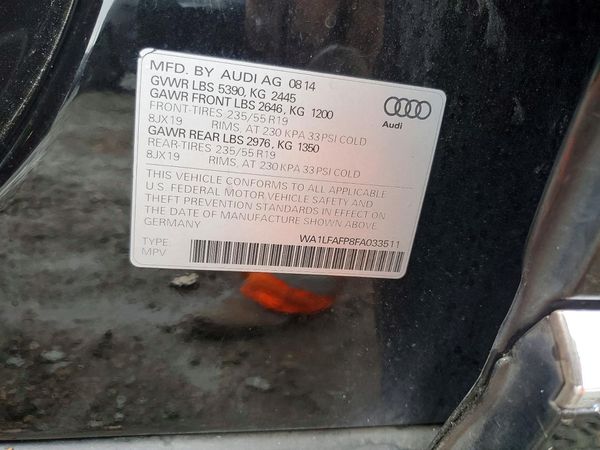 2015 AUDI Q5
