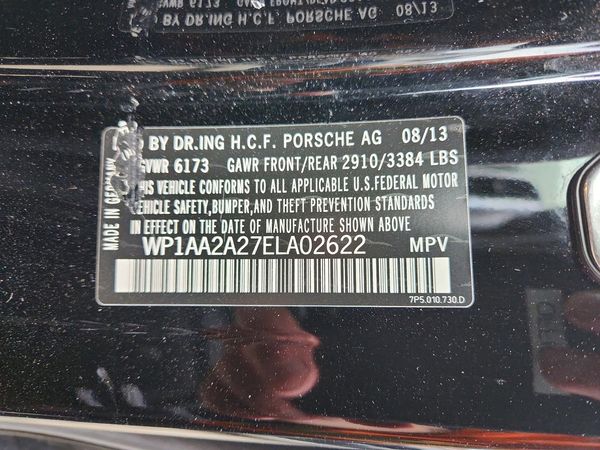 2014 PORSCHE CAYENNE