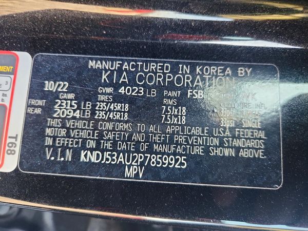 2023 KIA SOUL GT Line — VINS