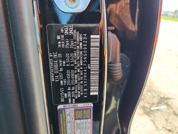 2022 KIA SORENTO